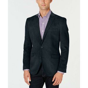 Kenneth Cole Slim-Fit Navy Corduroy Sport Coat
